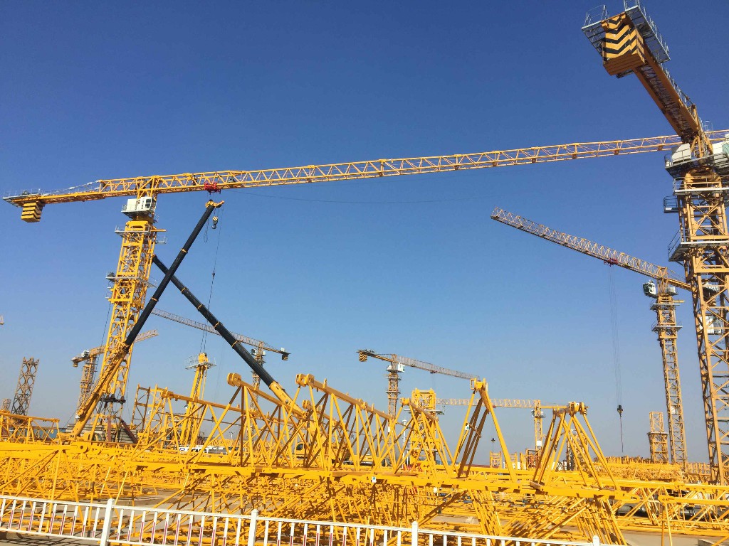 徐工塔机xgt803925平头塔式起重机