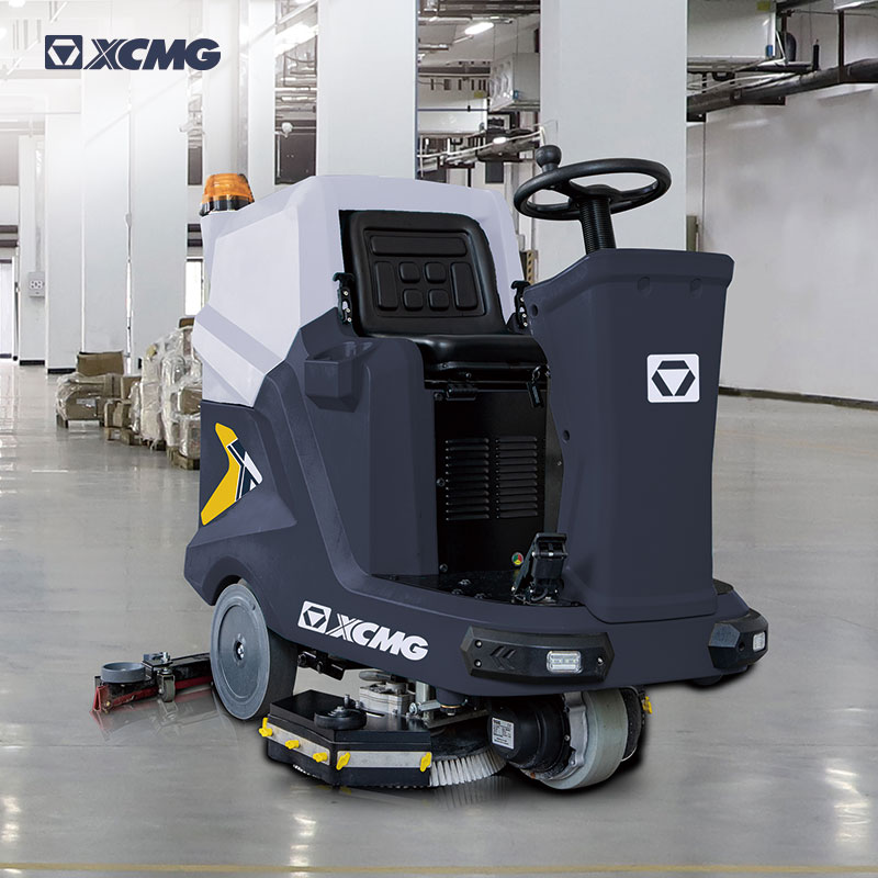 徐工XCMG中大型驾驶式洗地机XGHD120B工业物业环卫洗擦吸一体自动洗地车